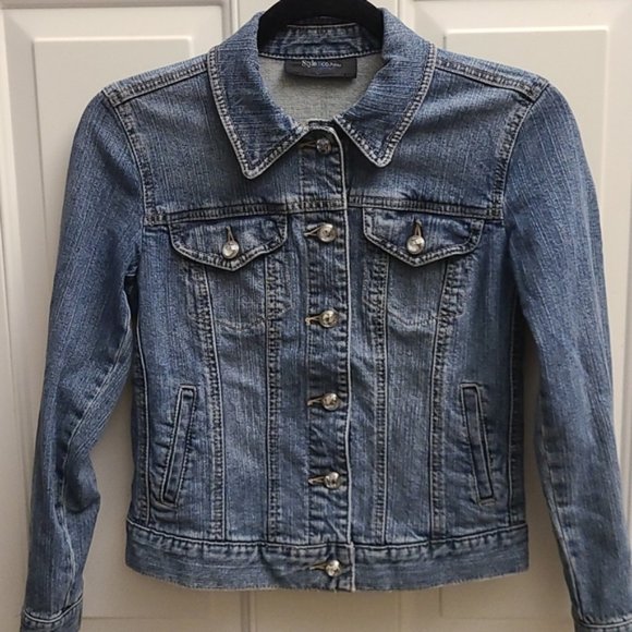 Style & Co. Denim Jacket - Picture 1 of 10